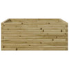 Garden Planter 110x110x46 Impregnated Wood Pine F9P5