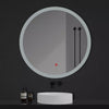 Round Bathroom Mirror with Bluetooth 3 LED Lights Illuminated Demister