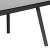 Metal Garden Furniture Set Corner Sofa Glass Table Patio 5 Seater Armchairs Sofa