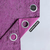 Crushed Velvet Curtains Eyelet Ring Top Ready Made Lined Pair Curtains
