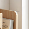 Wooden Bookshelf Rack Desk Filing Holder Organizer Rack Tabletop Bookcase Holder