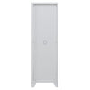Metal Storage Cabinet Hallway Cabinet Sideboard with 2 Adjustable Shelf Cupboard