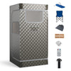 Portable Steam Sauna Home Full Body Sauna Box w/3L Steam Generator
