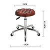 Adjustable Swivel Beauty Stool Round Rolling Stools Salon Work Chair with Wheels