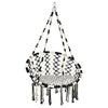 Hanging Macrame Hammock Chair Outdoor Garden Cotton Woven Rope Swing Chair 150KG