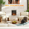 Stainless Steel Bioethanol Fire Fireplace Insert Ethanol Heater Bedroom Office