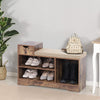 3-Tier Shoe Storage Cabinet Storage Cupboard Unit Sneaker Organizer for Entryway