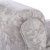 Velvet Bed End Window Seat Ottoman Bench Pouffe Stool Chair Living Bedroom Grey