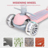 5-in-1 Kid Scooter Child Kick Flashing LED Light 3 Wheels Standing Sitting Gift