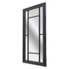 120CM Large Window Style Wall Hanging Mirror Glass Panel Vintage Hallway Home UK