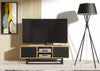 Living Room Set Loft Retro Industrial TV Unit Stand Vintage Oak Cabinet Cupboard