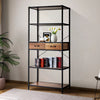 Industrial Wood Metal Frame TV Unit Cabinet Console Stand Bookcase Desk Table UK