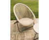 Tobs Bistro Set 2 Rattan Garden Furniture - 2 Chairs & Coffee Table In 3 Colours