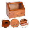 Vintage Wooden Small Cabinet Storage Box Desktop Organizer Unit Display Shelving
