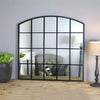 Large Window Style Arched Mirror Living Room Hall Way Window Mirror Home Decor