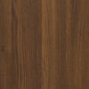 TV Cabinet Brown Oak 100x35x40 cm Engineered Wood