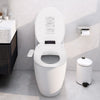 Electronic Smart Bidet Seat Heated Seat Warm Air Drying Self-cleaning Side-Panel