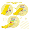Wooden Climbing Ladder Indoor Kids Triangle Climber w/Ramp for Kindergarten Home