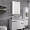 Illuminated LED Bathroom Mirror Cabinet Demister/Sensor/Bluetooth/Clock IP44