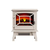 NEW Electric Fireplace Heater Black Stove w/ LED Flame Effect Freestanding