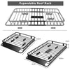 1.6M X 1M Universal Roof Rack Cargo Carrier Expandable Luggage Top Tray Holder