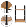 Table Bed Sofa Side Nightstand Storage Drawer Shelf Home Study Living Room Wood