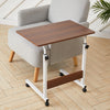 Mobile Sofa Side Table C Shaped Laptop End Table Height Adjustabl Living/Bedroom