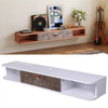 TV Cabinet TV Stand Unit Wall Mounted Floating Cupboard 3 Compartments Furniture