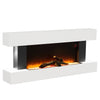 52inch Fireplace Suite Surround Frame Electric Fire Wall Mounted LED Flame H