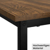 Breakfast Bar Table Metal Frame Long Counter Height Dining Sofa Console Table