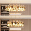 Luxury Crystal Ceiling Light Shining Chandelier Pendant Lamp Hallway Living Room