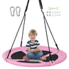 40 Inches Saucer Tree Swing Flying Circle Swing Seat Outdoor Round Swing Set