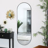 Wall Mounted Full Length Mirror Arch Metal Frame Bedroom Dressing Room Mirrors