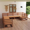 8 Piece Garden Lounge Set Solid Pinewood vidaXL