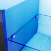 Modern High Gloss 140cm LED TV Stand Cabinet Unit Black Stroage Drawer Sideboard