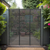 Privacy Wooden Fencing Garden Gate Backyard Wall Fence Porch Decorative Panel