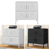 Home Office Metal File Cabinet Storage Organizer Filing Documents Bedside Table