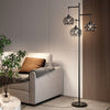 Vintage Floor Lamp Free Standing 3Head LED Bulb Light Reading Bedroom LivingRoom