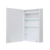 Illuminated LED Bathroom Mirror Cabinet With Demister Sensor Shaver Socket