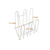Multifunctional S-shaped Dual Layers Dish Drainer Holder Plate Rack Kitchen Sink