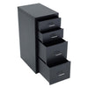 Multisize Mobile File Cabinet Metal Floor Filling Cabinets with Drawers & Doors