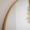 Liberty Large Mirror Arched Contemporary Handcrafted Gold Frame H 170cm x L 80cm