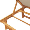Loungers 2 pcs Taupe Solid Wood Acacia and L2D3