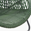 TOBS 2 Seater Bistro Set Outdoor Rattan Foldable Chairs and Tempered Glass Table