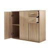 Sideboard Cabinet Cupboard Unit Storage Furniture With Drawers & Doors 4 Colors