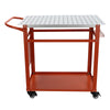 36*24*36 in Welding Table 600lbs Load Capacity Steel Welding Workbench on Wheels