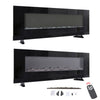2023 New Electric LED Fireplace Wall Mounted Inset Into Fire 9/12 Colour 40-72in