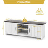TV Stand TVs up to 65 Inches Media Console Cabinet Entertainment Center 2 Doors