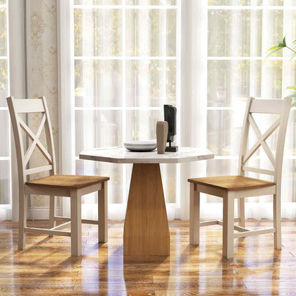 Modern Farmhouse Dining Side Chairs Set of 2