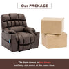 Electric Recliner Chair Lounge Massage Armchair Single Sofa with 2 Cup Holders